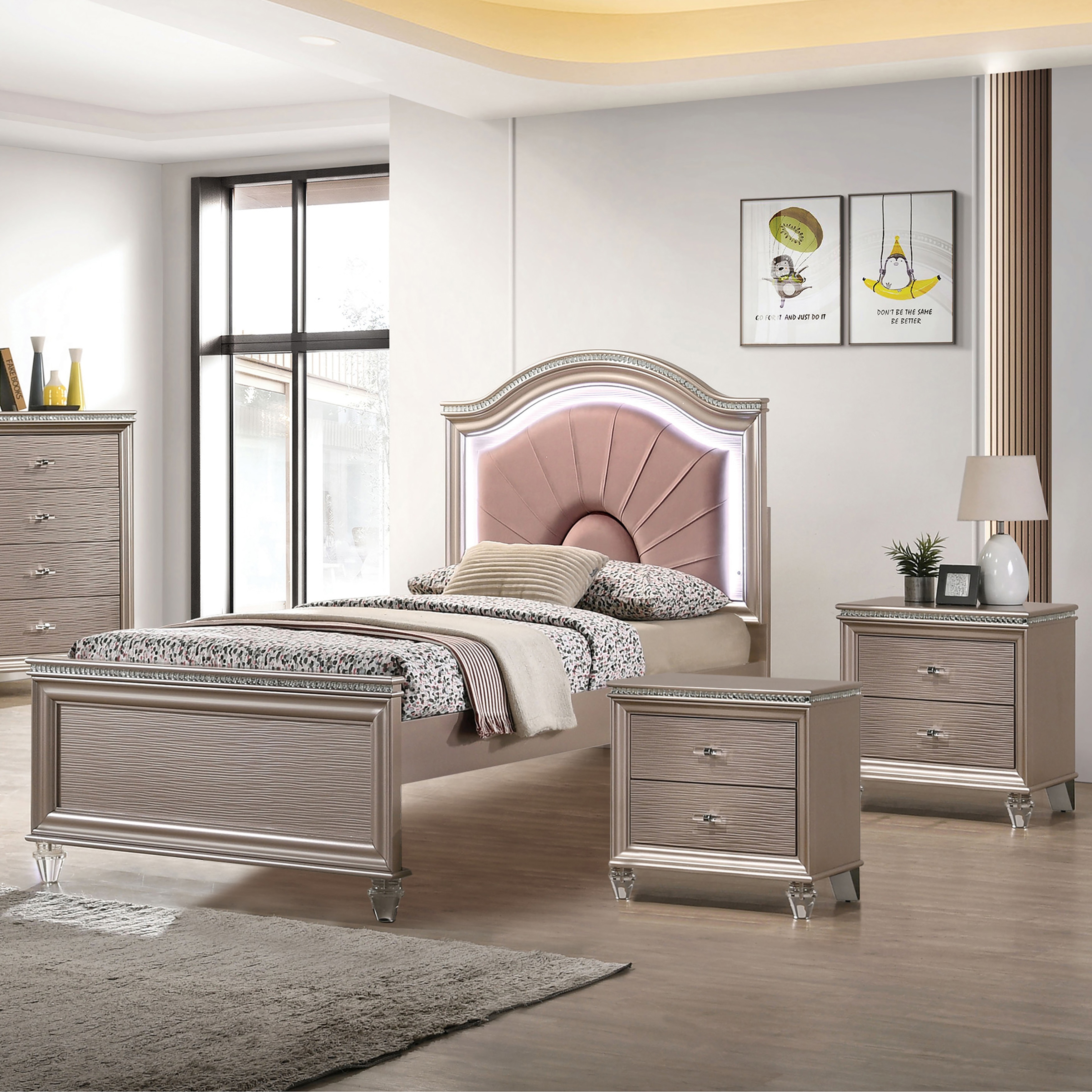Twin bed and desk set hotsell