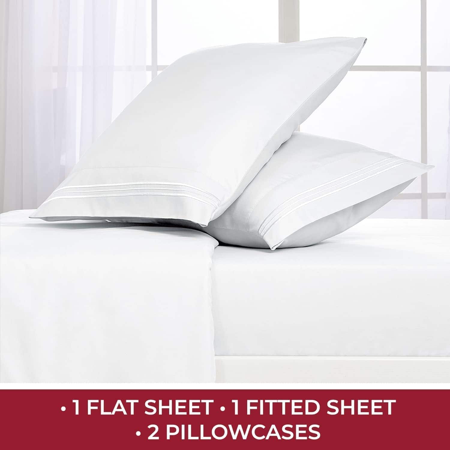 Hotel Luxury 1800 Bedding Sheets Set Bed Bath & Beyond 37108911