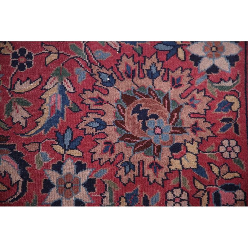 Pre-1900 Antique Tabriz Persian Area Rug Hand-Knotted Wool Carpet - 10'0"x 14'10"