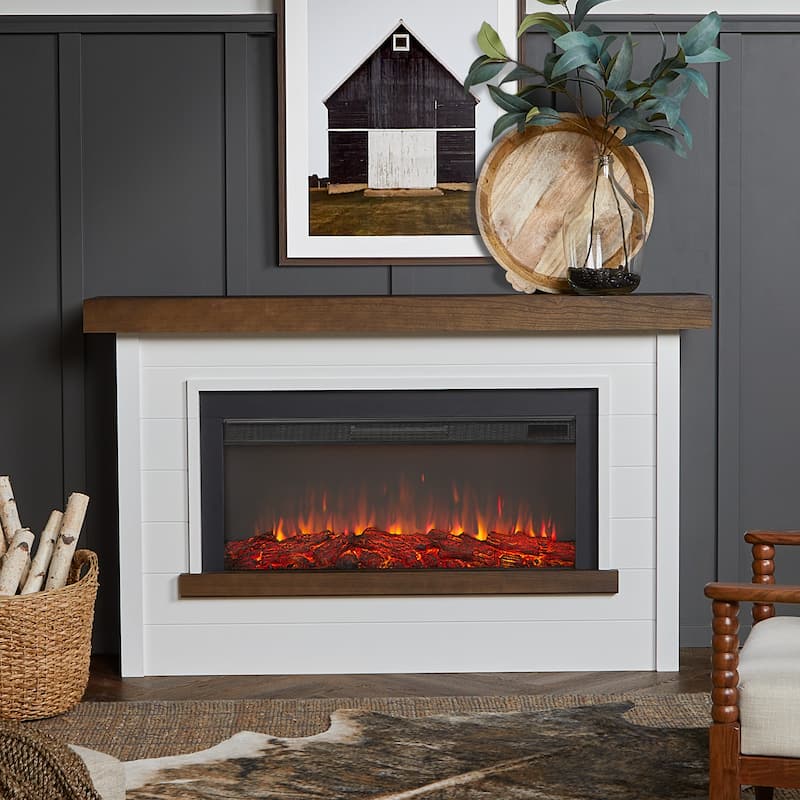 Bernice Landscape Electric Fireplace by Real Flame