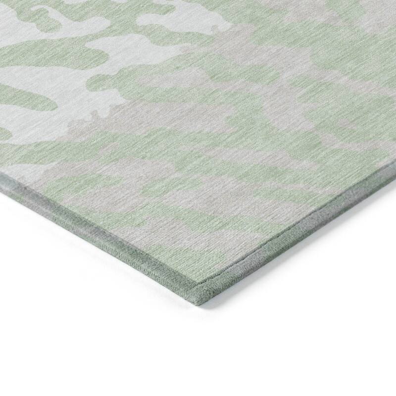 HomeRoots Animal Print Transitional Rectangle Outdoor Rug