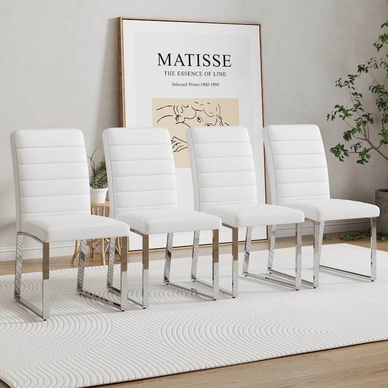 Heavy-Duty Chair Set‌: Features A 2.1-Inch Thick Cushion, Sturdy Iron Frame, And Classic Color Options