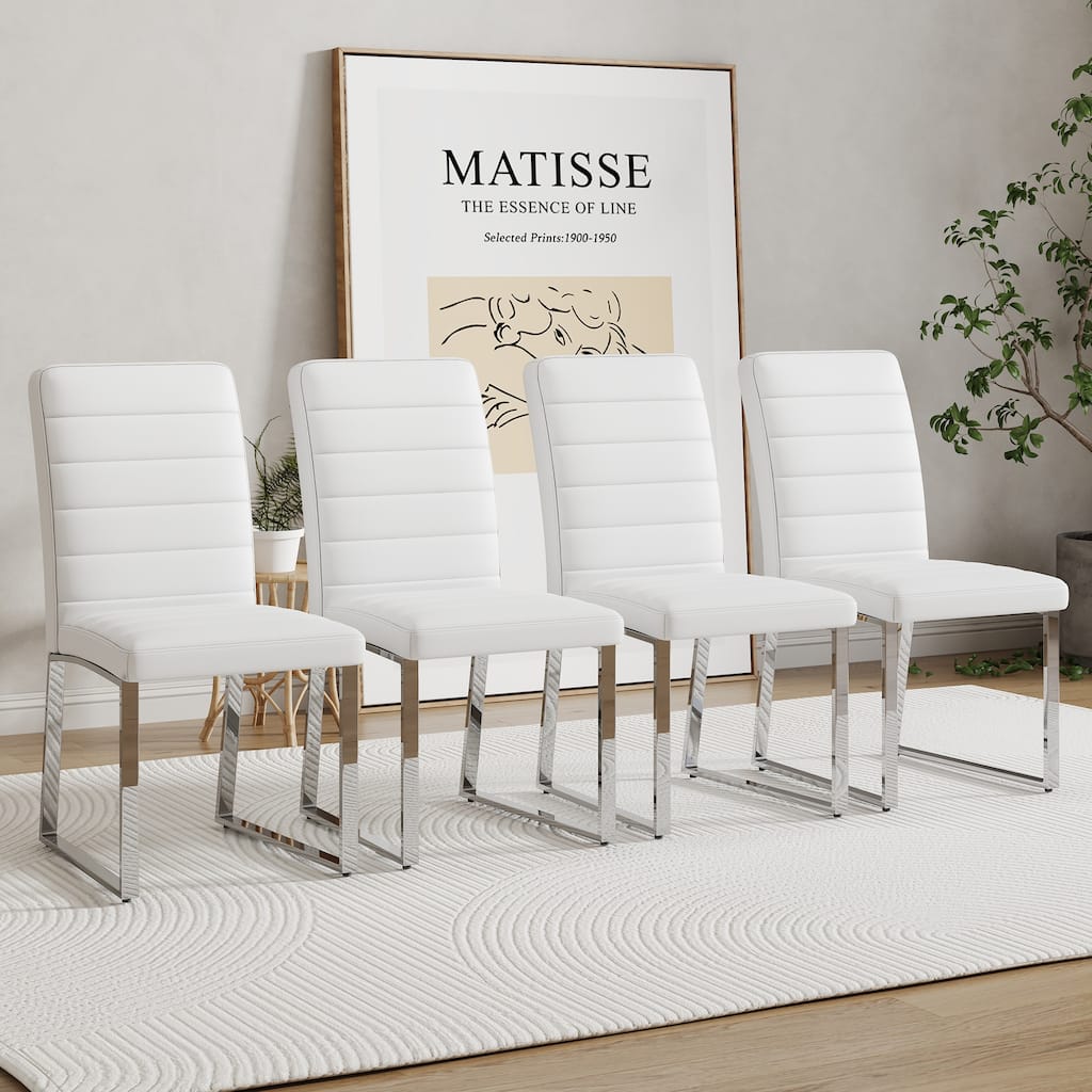 Upholstery Dining Chairs Set of 4
