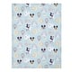 preview thumbnail 3 of 3, Lambs & Ivy Disney Baby Classic Mickey Mouse Blue/White Soft Fleece Baby Blanket