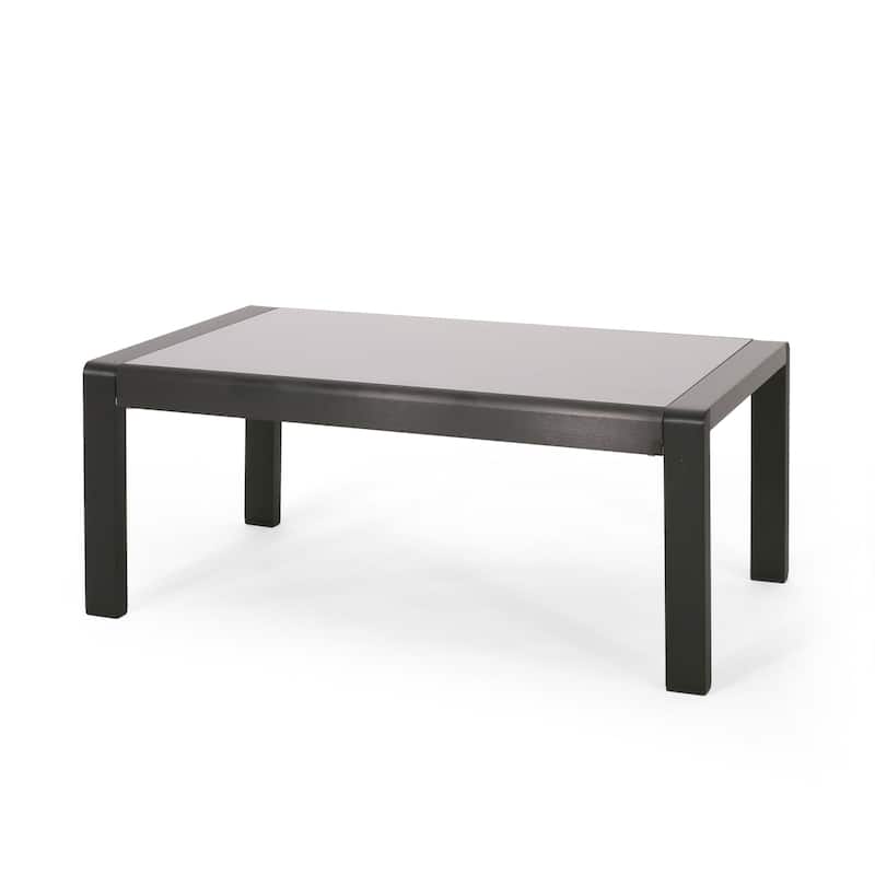 Giovanna Outdoor Aluminum 5 Seater Chat Set with Water Resistant Cushions by Christopher Knight Home