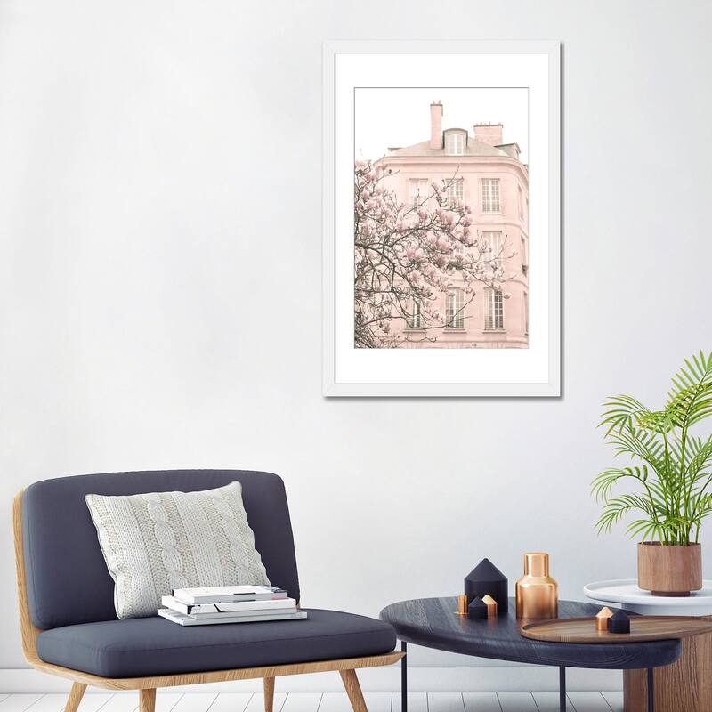 iCanvas "Paris In Blush Pink, Marais I" by Caroline Mint PFA