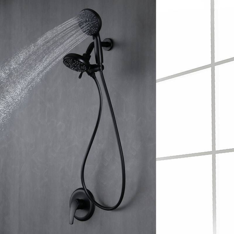 Wall Mounted Shower System with 7 Spray Patterns