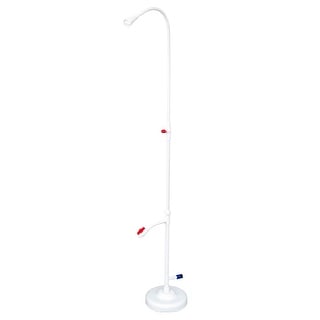 Standard Poolside Swimming Pool Shower with Foot Wash Spigot - 86" - White