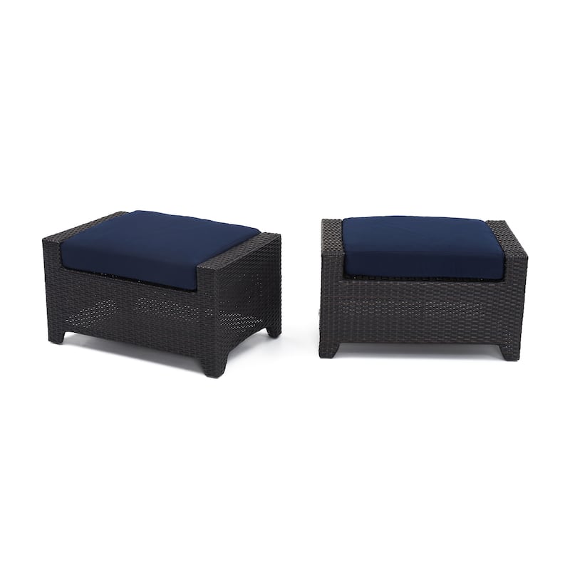 Deco 8 Piece Aluminum Outdoor Patio Sofa & Club Chair Set