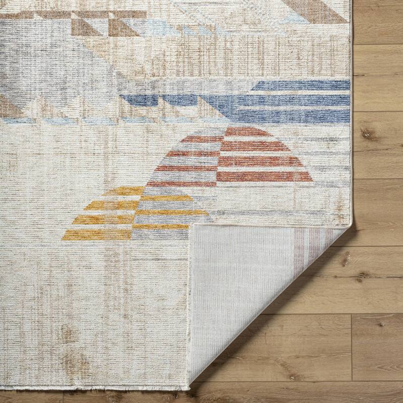 Livabliss Modern & Contemporary Usonia Geometric Area Rug