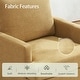 preview thumbnail 12 of 50, Accent Chair/Armchair for Bedroom Living Room with Wood Legs