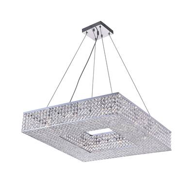 Dannie 12 Light Chandelier With Chrome Finish