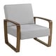 preview thumbnail 2 of 4, Rialto Wood Frame Upholstered Accent Chair