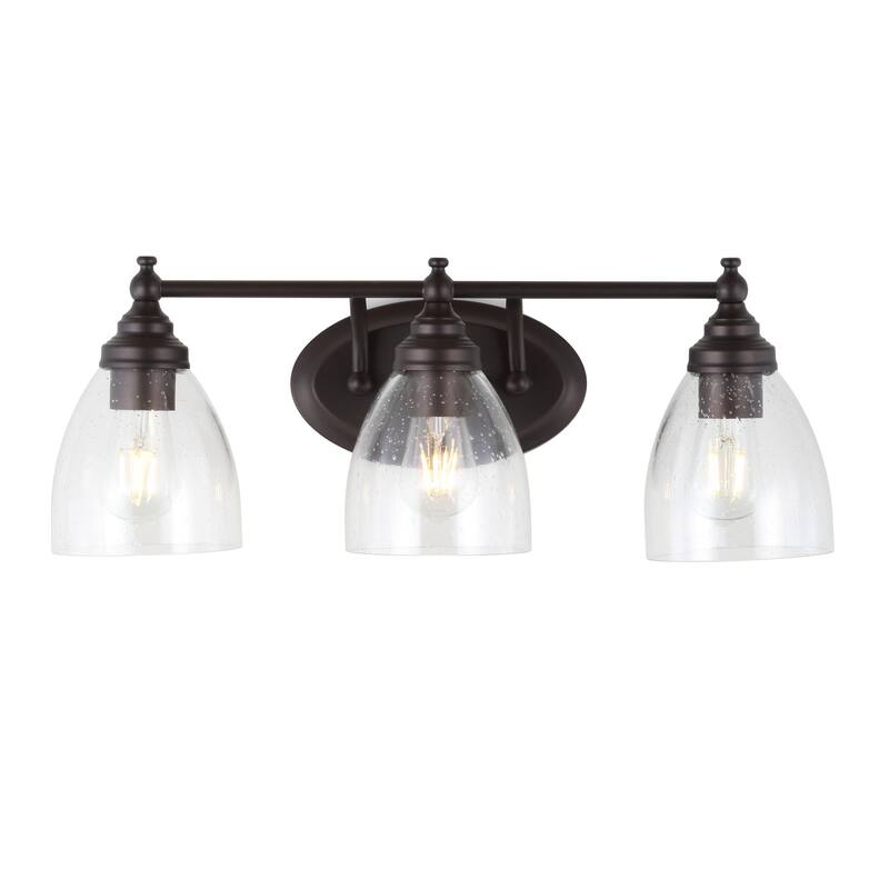 Magnolia Metal/Glass LED Vanity, by JONATHAN Y