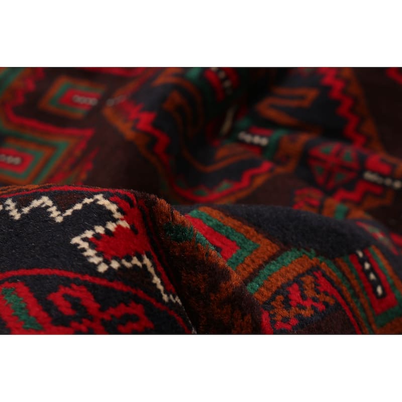 Teimani Red Rug 3'7" x 6'0" - 3'7 x 6'0