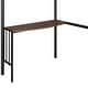 preview thumbnail 9 of 10, Twin Over Full Metal Bunk Bed with Desk, Ladder and Quality Slats for Bedroom