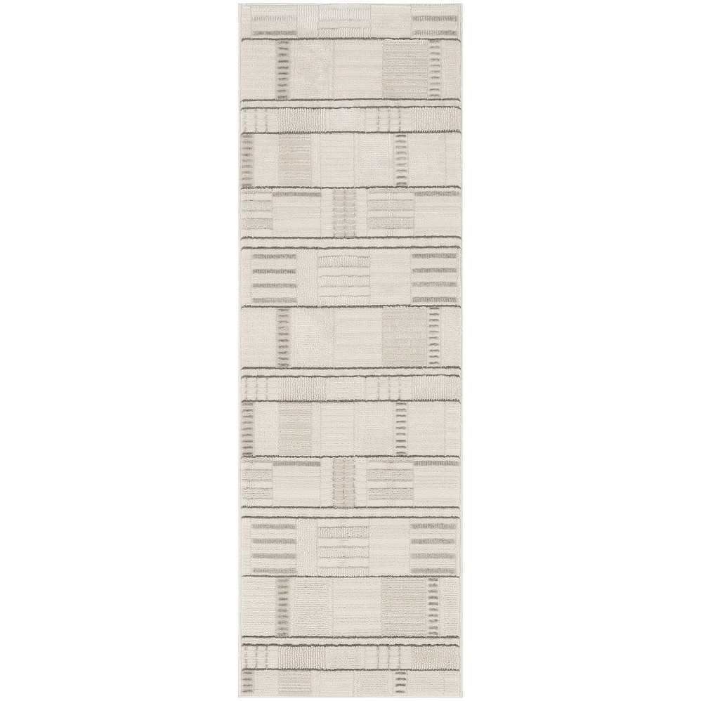 Nourison Nordic Indoor only Geometric Area Rug