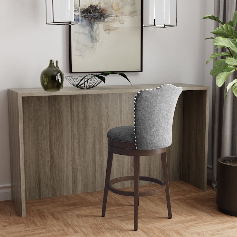 Hillsdale Edenwood Wood Swivel Stool
