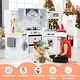 preview thumbnail 6 of 27, Costway Wooden Kids Play Corner Kitchen with Realistic Lights & Sounds - See Details