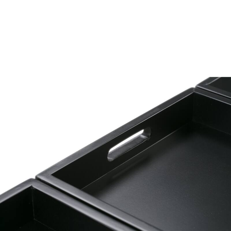 WYNDENHALL Franklin 42-in. Wide Contemporary Rectangular Storage Ottoman