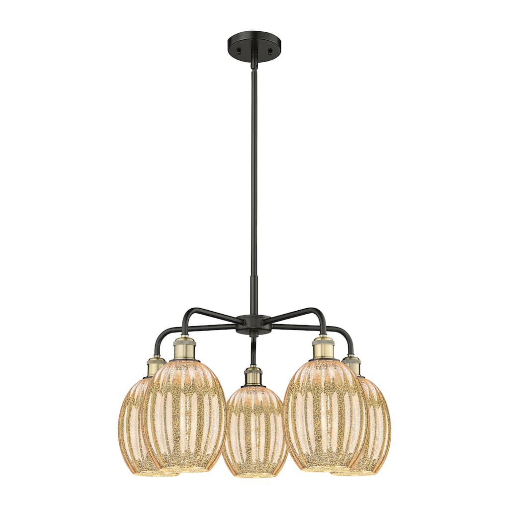 Innovations Lighting Endless Possibilities Ballston - Preston - 5 Light 25" Bulb Shade Stem Hung Chandelier