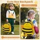 preview thumbnail 11 of 9, Costway 2-Piece Kid’s Luggage Set with Cute Bee Backpack & 18” Rolling - See Details