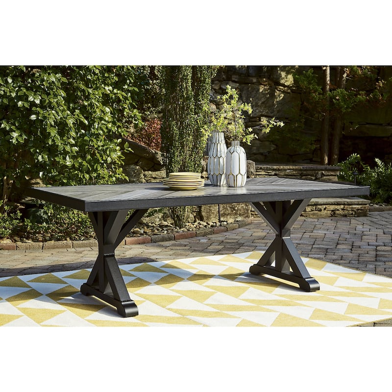 Signature Design by Ashley Beachcroft Brown/Beige 6-Piece Outdoor Seating Package