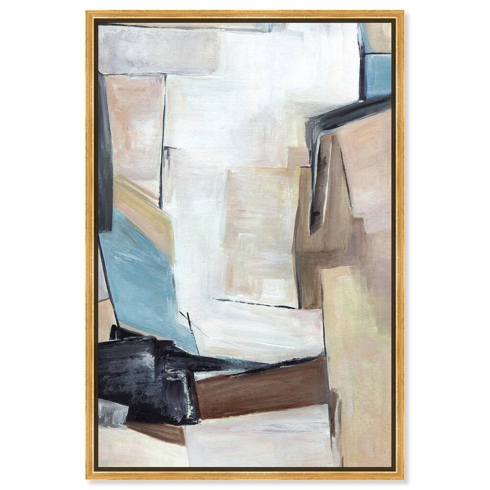 Joy Filled Shapes Canvas by Art Remedy