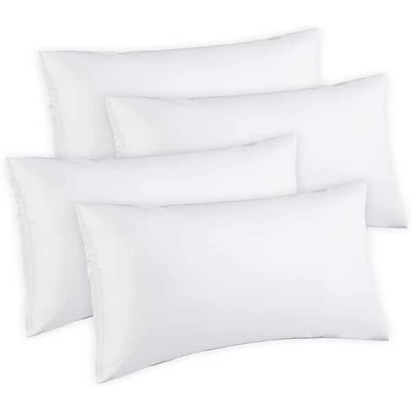 Diamond Elegant Bed Pillows for Sleeping, Queen Size 4 Pack of Pillow,  Hotel Pillows for Side Back & Stomach Sleepers, Microfiber Washable Bed Pillows  Set of 4 