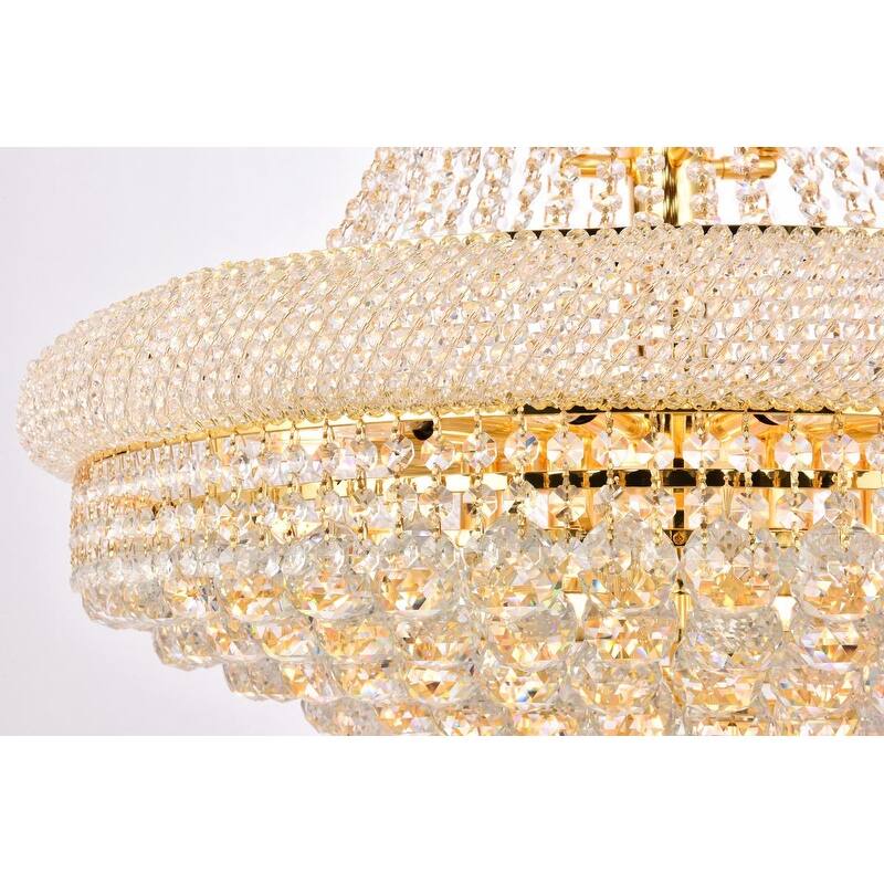 Fleur Illumination 32 light Gold Chandelier