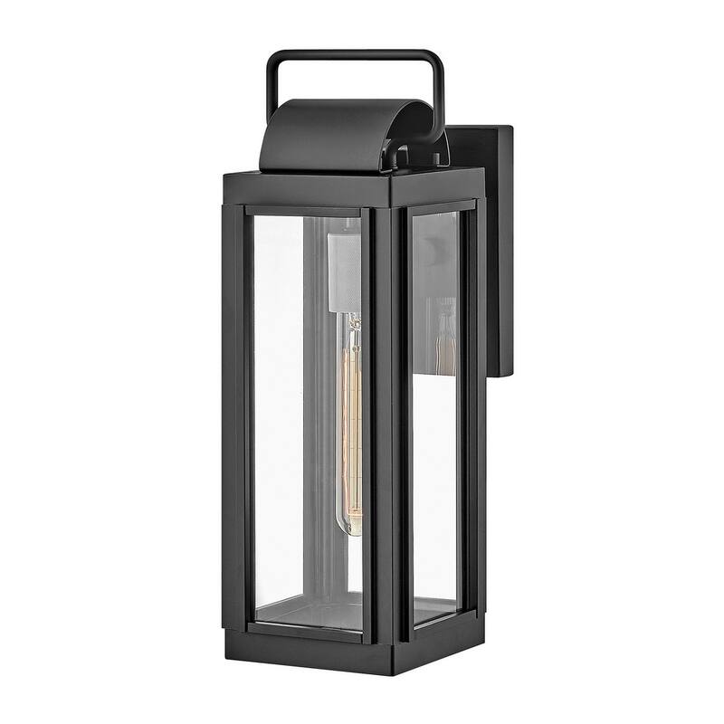Hinkley Lighting Sag Harbor 1 Light 16.25" Tall Outdoor Wall Sconce - Black