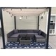 Siara 7-piece Modern Rattan Wicker Modular Sectional Patio Set by Havenside Home