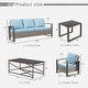 preview thumbnail 15 of 13, COZYWOR 5-Piece Outdoor Patio Conversation Set