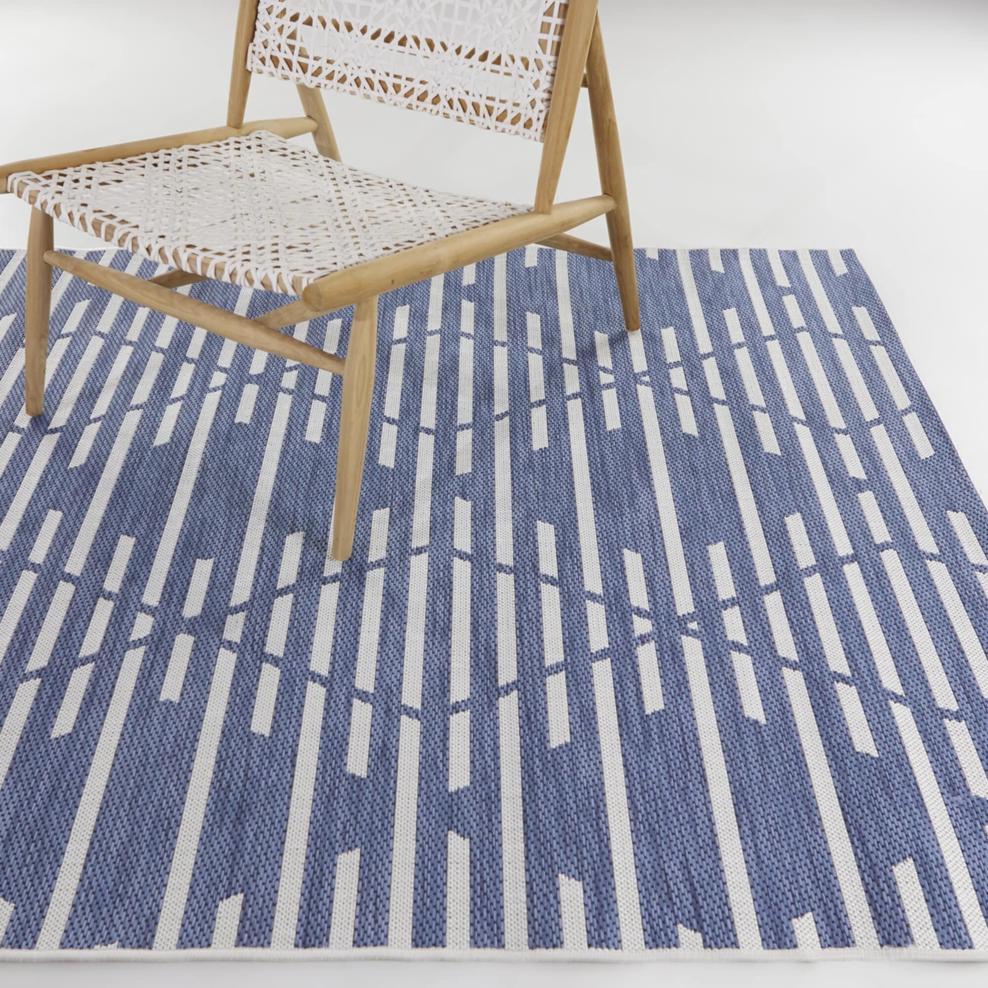 Balta Rugs Degas Striped Trellis Indoor/Outdoor Area Rug