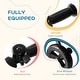 preview thumbnail 4 of 8, 3-Wheel Recreation Ride-On Toddler Tricycle With Bell - Black