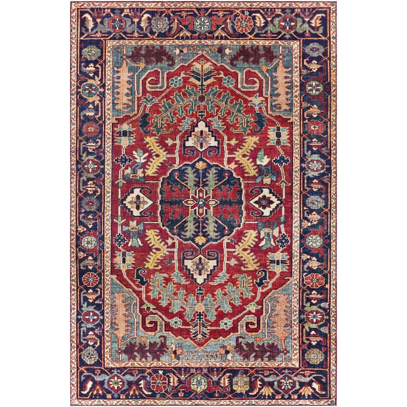 Livabliss Iris Traditional Tribal Area Rug