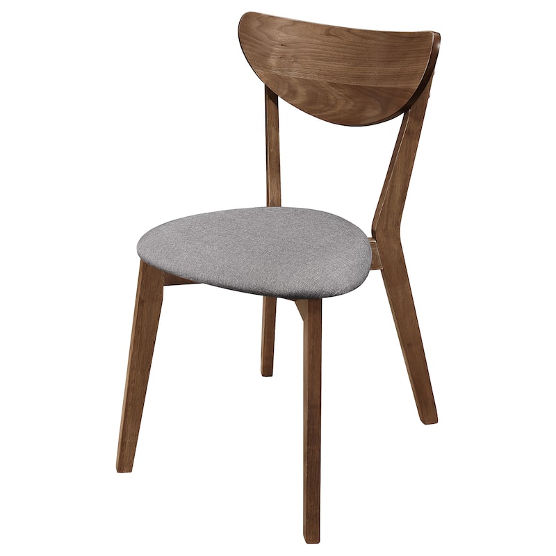 Curved Wood Dining Side Chair (Set of 2)