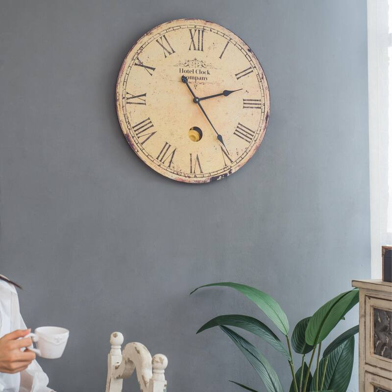 23" Round Wall Clock