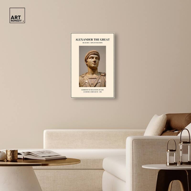 Alexander the Great Canvas by Art Remedy