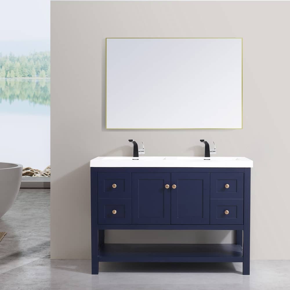 Winslow 48" Double Bathroom Vanity Set - 21D x 48W x 34H