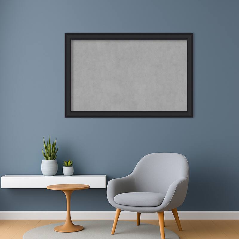 Amanti Art Oliver Black Narrow Framed