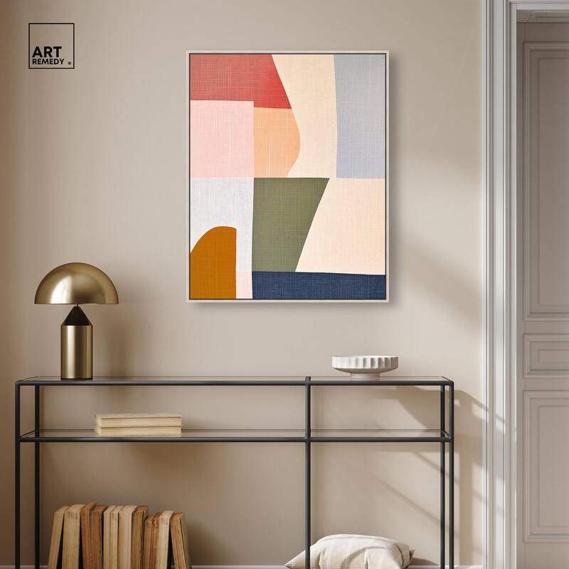 Planar Patchwork I Canvas by Art Remedy