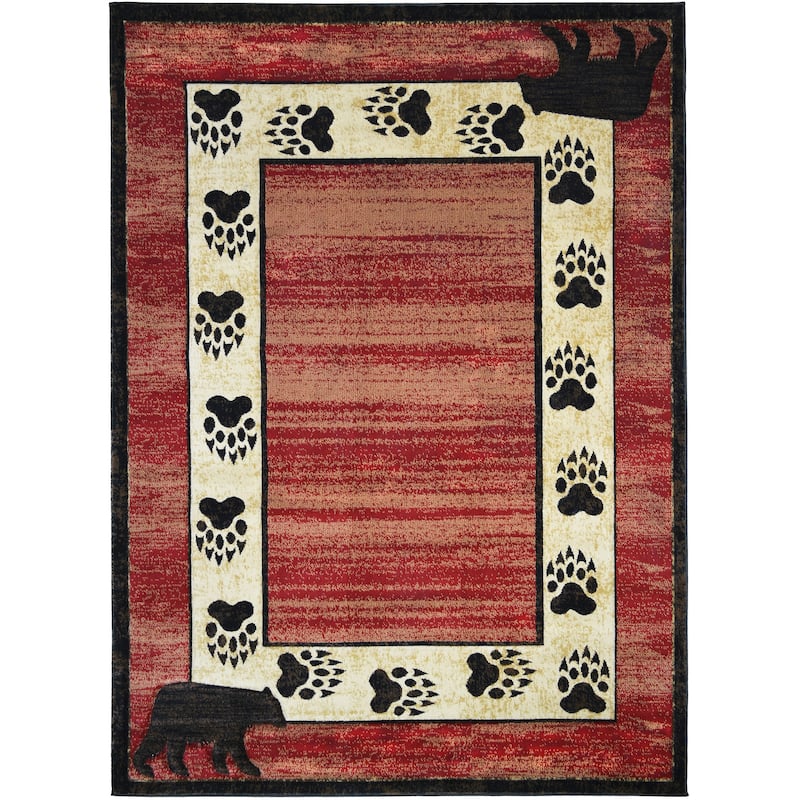 Granite Falls Juno Red Lodge Area Rug - 7'10"x9'10"