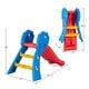 preview thumbnail 9 of 9, Costway Children Kids Junior Folding Climber Play Slide Indoor Outdoor - 52.5'' x 24'' x 28''