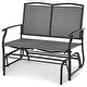 preview thumbnail 25 of 23, Outdoor Backyard and Lawn Iron Patio Rocking Chair
