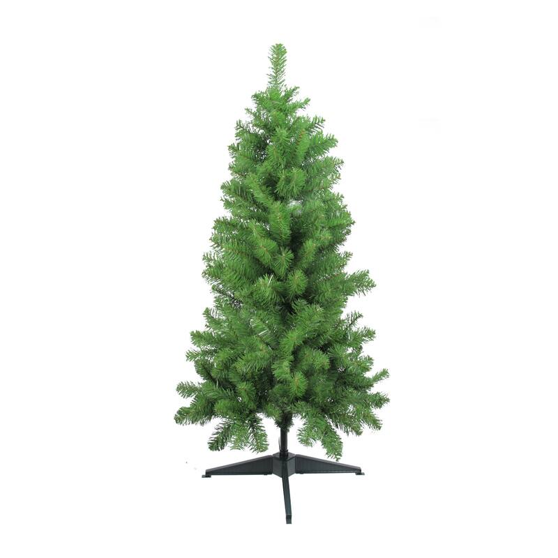 4' Medium Traditional Blackwater Fir Artificial Christmas Tree - Unlit - 4 Foot