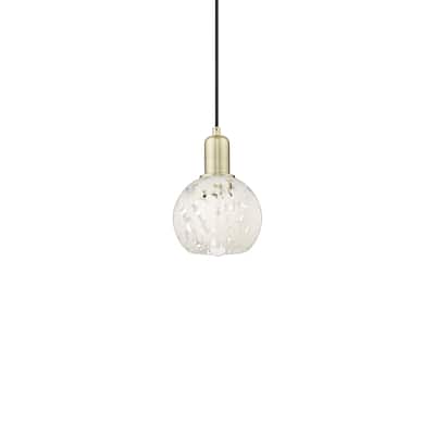 Innovations Lighting 716-1P-9-6 White Mouchette Pendant White