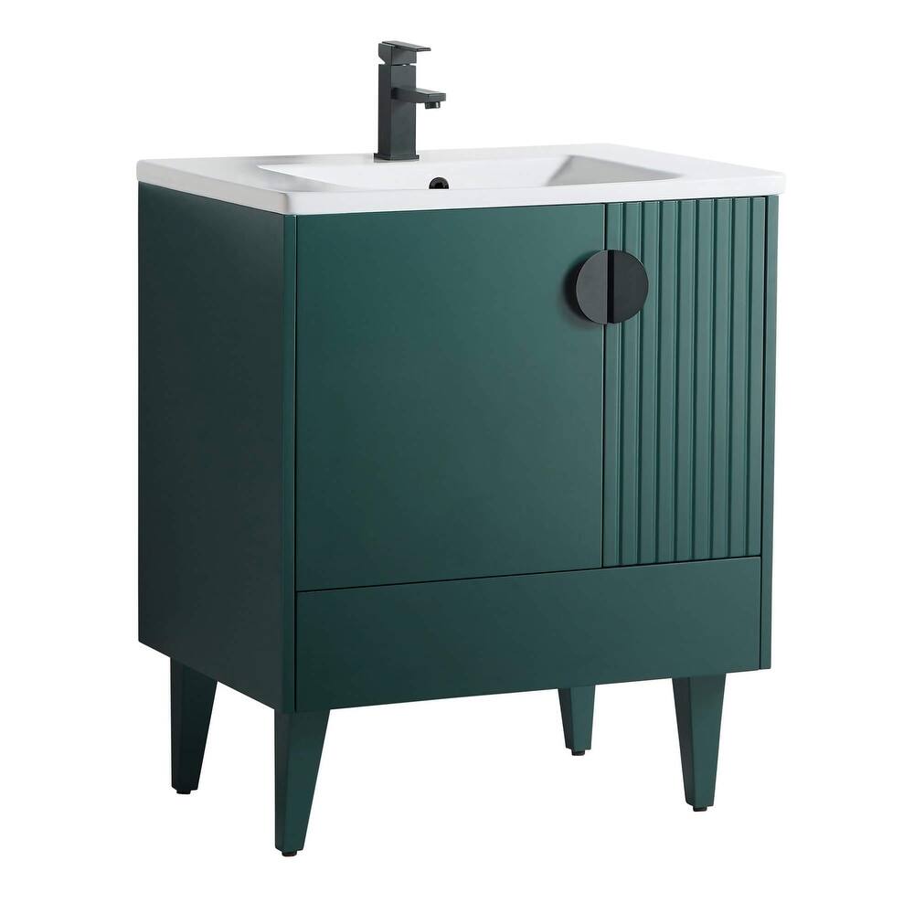 Venezian Single Bathroom Vanity with Sink