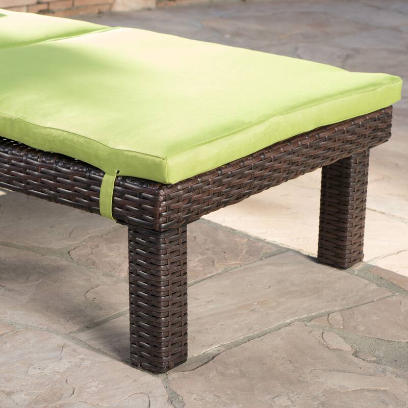 Jamaica Chaise Lounge Cushions ONLY (Set of 2) by Christopher Knight Home