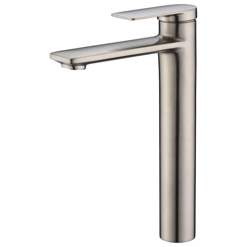 Ultra Faucets Wedge Collection Single Handle Vessel Lavatory Faucet - Brushed Nickel UF37403